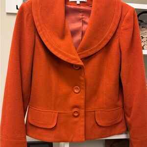 Harve Benard Vibrant Orange Blazer